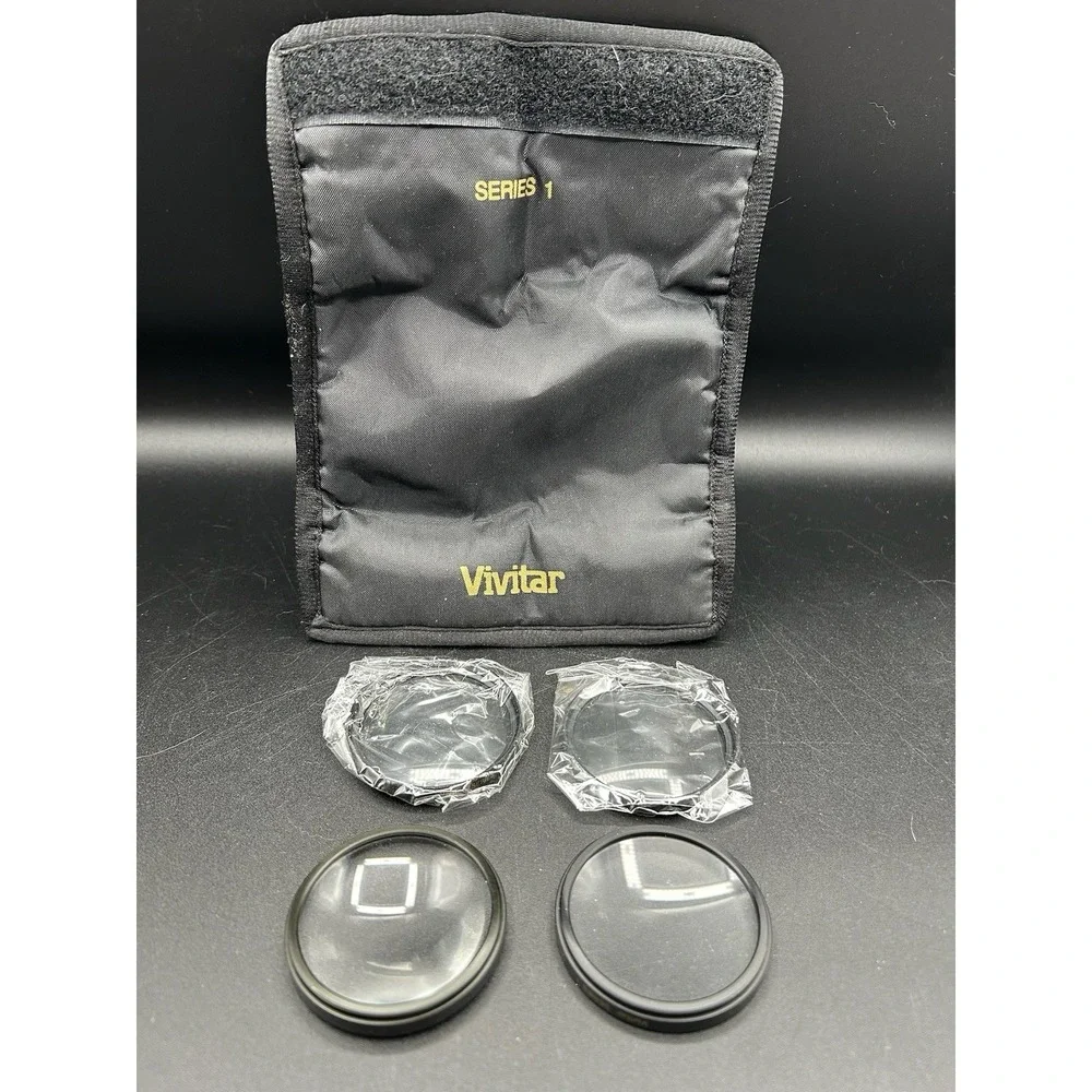 Vivitar Series 1 Set of Four Camera Lenses Brand 55mm